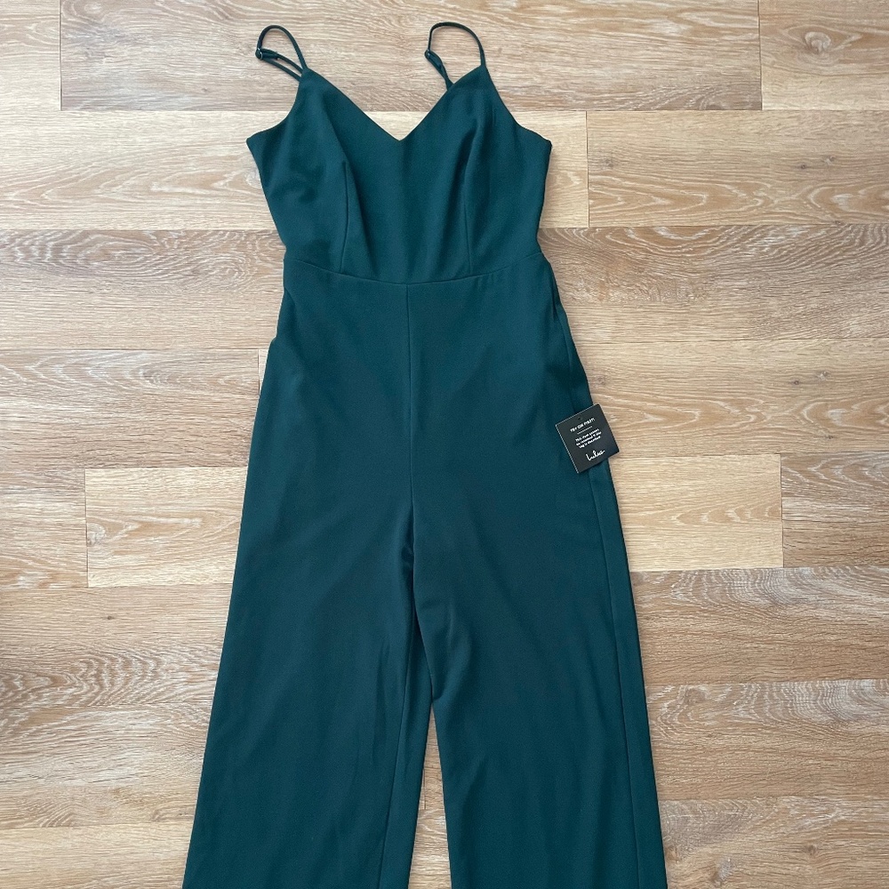 Formal jumpsuit spaghetti straps